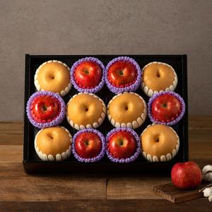 [푸른들] 정성담은 팔각 과일혼합선물세트 5kg내외 [사과6과+나주배6과]