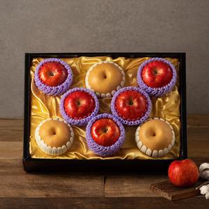 [푸른들] 정성담은 VIP 과일혼합선물세트 4kg [사과5과+나주배3과]