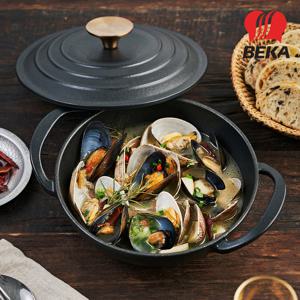 [베카][냄비증정] 시즈닝 무쇠 알라딘팟 20cm+본체뚜껑