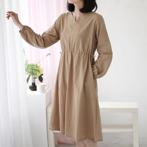 [웬디즈갤러리]트임넥 아노락 원피스 MOP105