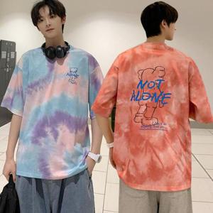 [더블디] 어바웃 물감 스쿨룩 반팔티 LD-949