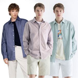 [공식][타미힐피거] (T12E6WSH010MT1) 솔리드 헤리티지 옥스포드