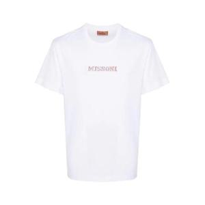 미소니 반팔 티셔츠 UC24SL01 BJ00C7S013U WHITE