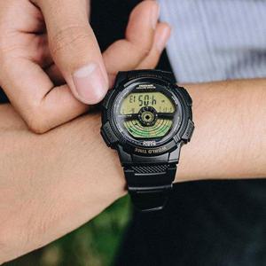 카시오 AE-1100W-1B 공용 우레탄밴드 디지털 시계