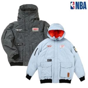 NBA 로고패치 야상 다운점퍼 N224DW002Z