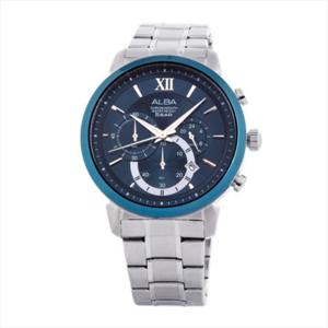 [세이코알바]남자메탈시계 크로노그래프 AT3C37X1