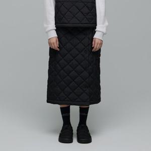 내셔널지오그래픽 N244WSK110 여성 엘크 패딩 롱기장 스커트 CARBON BLACK