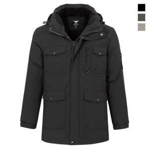 버팔로 남성 골프 후드탈착 웰론 방한 패딩점퍼 Model No_CB4129