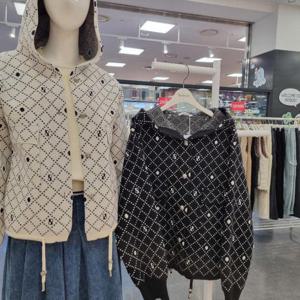 라티움 HC34 봄 가을 간절기  버드 니트 후드점퍼 T2511CD11