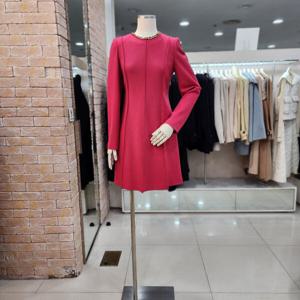 [JJ JIGOTT][JJ지고트] 체인 장식 울 미니원피스 GMAA0OP10_DG