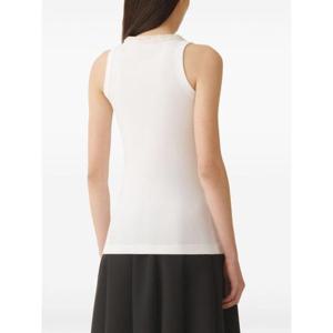 파비아나 필리피 민소매 티셔츠 JED275F604L454 VR1 White