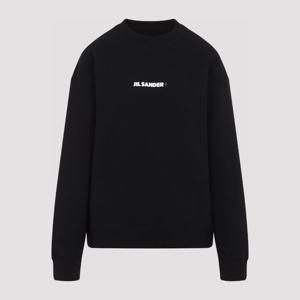 질샌더 크루넥 브랜드 로고 맨투맨 J40GU0122 J20039 001