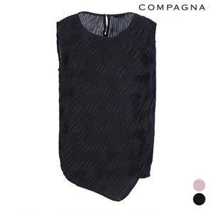 주름 민소매 블라우스_CABU5-WRB300