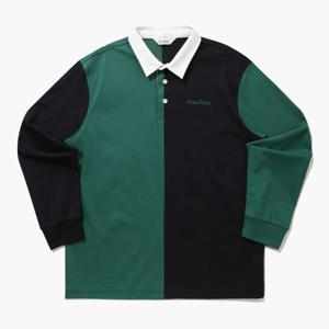 [먼싱웨어][30%OFF]남성 스트라이프 럭비 티셔츠 다크네이비(MQ121PTL34)