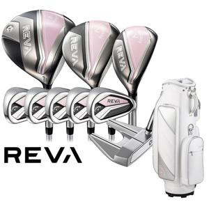 캘러웨이 레바 여성용 풀세트 9개 2025년(캐디백포함/핑크) AS보증 신상품