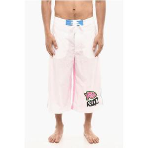 디스퀘어드2 스윔팬츠 D7BM35050 ISA01 136 White