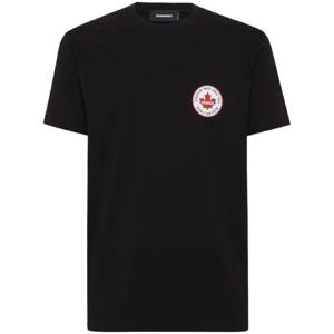 25 FW 디스퀘어드2 로고 패치 티셔츠 S74GD1396D20020 TP432140699