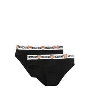 25 FW 모스키노 로고 프린트 스트랩 복서 브리프  A13854402 TP432139895