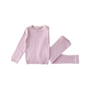 [밍크뮤]SC 선물포장(핑크)코지니트SET상하복 (35A1461002)어린이집등 룩 가을 상하복 A