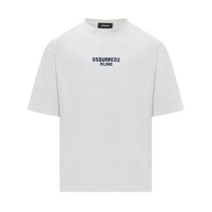 디스퀘어드2 반팔 티셔츠 S74GD1455D20020 965 WHITE