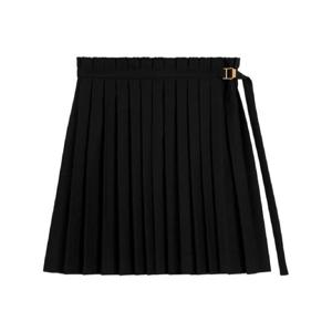 AMI Paris 플리츠 미니 스커트 H25FSK113PL0012