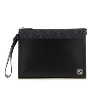 펜디 스퀘어드 FF 레더 클러치 7VA491AJF0 F0GXN