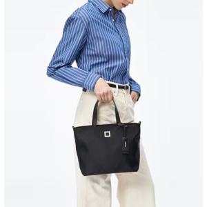 [루즈앤라운지]코모도S 토트백 V자카드 RA2E3ABG413KP1-BK