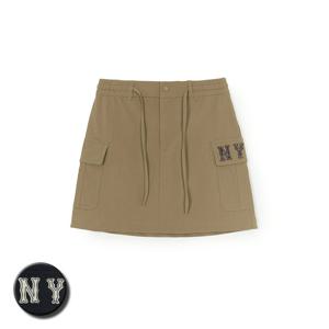 MLB 여성 베이직 쿠퍼스 카고 미니 스커트 (3FSKB0654)