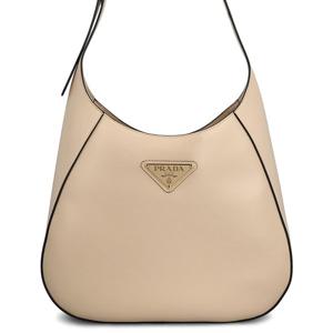 26 SS 프라다 트라이앵글 아이코닉 로고 플라크 미디엄 호보백 1BC1962AIX