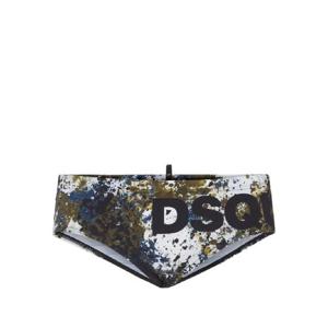 25 FW 디스퀘어드2 페인트 스플래터 프린트 스윔 쇼츠 D7B2E6110ISA01 TP442153304