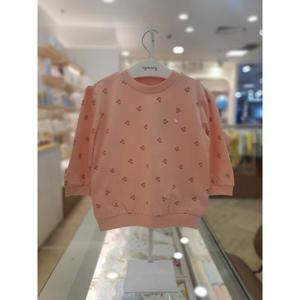 아가방 세이브존03 아가방 핑크 리프 플라워 맨투맨티셔츠 AG01Q551003A