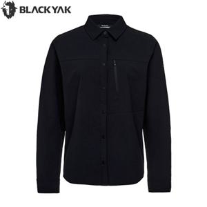 블랙야크 여성 가을 아웃도어 등산 긴팔 타셔츠 택티컬 마운틴 포켓 셔츠2 1BYYSFU502BK
