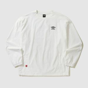 M 엄브로긴팔티 NQC UP321CWT97-SCW 클래식 스트레치 우븐 긴팔 피스테 / sweetcorn