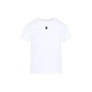 알렉산더 맥퀸 반팔 티셔츠 819193 QLAEH White