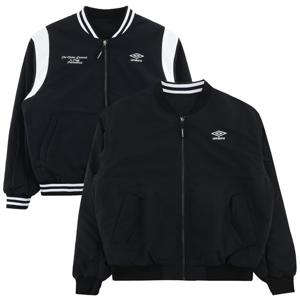 엄브로 리버시블 봄버 패딩 자켓 UQ323CPJ93BLK