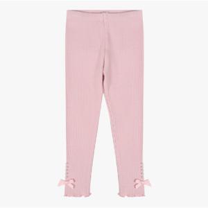 [치크(키즈)]리본 골지 레깅스 CKTS25880