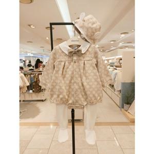 [압소바] (베이지) 25FW 에이 우주복세트(보넷) (A2722303)