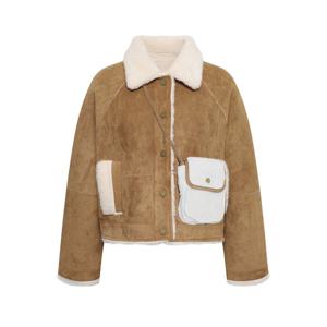 [제이제이 지고트]미니백 스웨이드 무스탕 자켓 GRCN0JK301