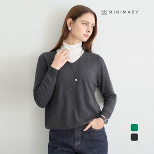 [미니마리] 클래식브이넥긴팔니트 (MMA3TS42)