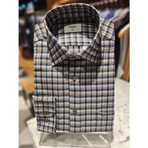 [레노마기모남방] RPWSG0-039BGBU 따뜻하고 포근한 겨울 기모 남방[밑단일자]]