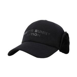 [마스터바니에디션] (411E4CP202)남성 엠보싱 로고 퍼 믹스 이어워머 볼캡