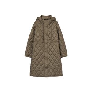 [올리브데올리브] OP5WMA15 다이아퀼팅 후드 롱패딩