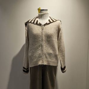 [나인스텝]줄무늬 세일러카라 투웨이 가디건N25NW5424