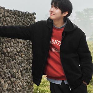 [프로젝트엠]남성) 스웨이드 디테쳐블 쉘파카 EPF4JJ1300