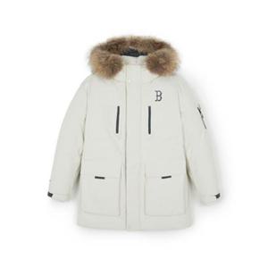 [MLB] 고프코어 후드 FUR 미드 구스 패딩(3ADJB0656)