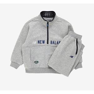 뉴발란스 키즈 체크 포인트 하이넥 셋업 B1 NK9YF4302U AC