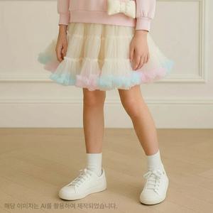 [로엠걸즈(아동)]오로라 튜튜 스커트치마RGWH26S5P
