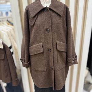 클리지 HC40 헤어리오버핏하프코트 Cp9whc01