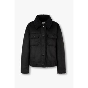 톰보이 9175461981 투포켓 신세틱 스웨이드 무스탕