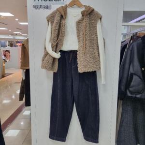 무자크 DP01 배색끈청바지 Mp9cpt04